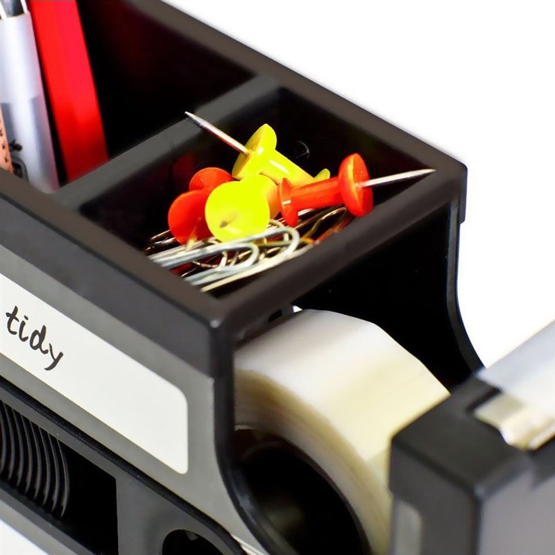 2 in 1 Cassette Tape Dispenser Pen Holder Vase Pencil Pot St
