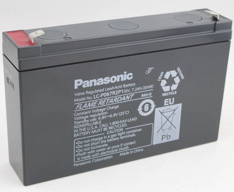 Panasoni- LCncP067R2 6仪7.2ah UPS V器仪表精密仪器蓄