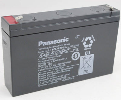 Panasoni- LCncP067R2 6仪7.2ah UPS V器仪表 精密仪器蓄