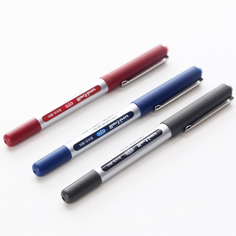5/10pcs Uniball Eye UB150 Gel Pen Set Micro 0.5mm Black Red
