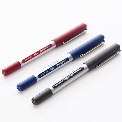 5/10pcs Uniball Eye UB150 Gel Pen Set Micro 0.5mm Black Red