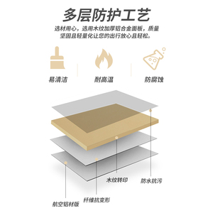 户外折叠桌子便携式野餐桌椅蛋卷桌超轻精致露营烧烤用品装备套装
