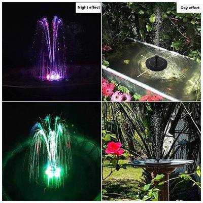 li Solar Wiater Fountain Pool Pond WaterfalnnFou ta