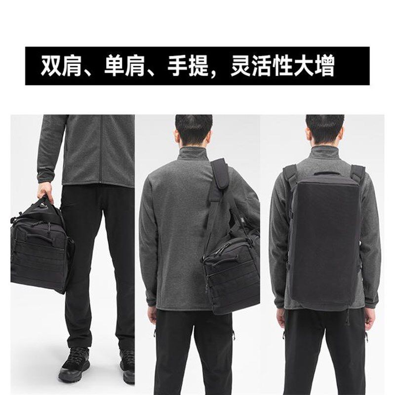 驴之户外男女大容量运动健身包圆桶包手提拎包单肩挎包双肩背包