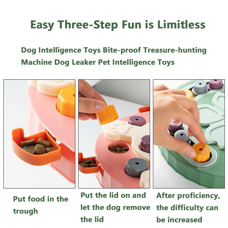 极速Dog Puzzle Toys Slow Feeder Interactive Increase Puppy I