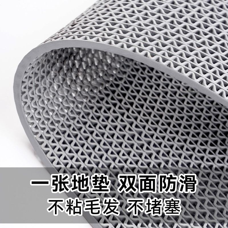 现货塑料PVC地垫商用q防水防滑脚垫厨房浴室卫生间镂空防滑垫户外