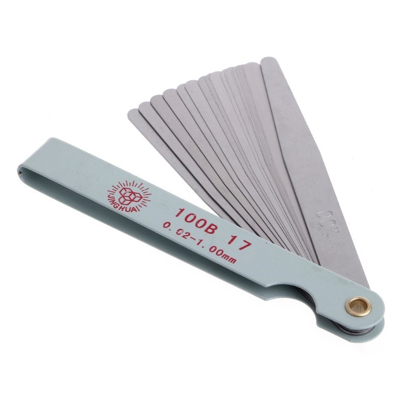 推荐17 Blades Feeler Gauge Metric Filler 0.02-1.00mm Gage M-封面