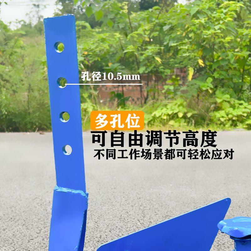 小型耕耘机可调开沟犁新款梨沟翻转犁果园大棚开沟神器施肥翻土搂
