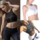 High Women Mesh Elasticity Bra 推荐 Running Sports Shockproof