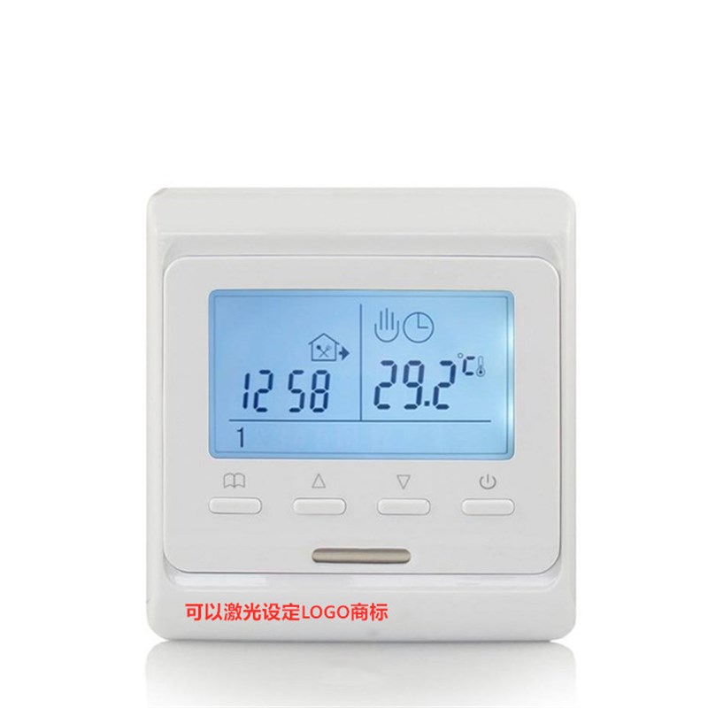 水电地暖温控器开关汗蒸房电热板膜炕采暖可调温度控制器恒温面板