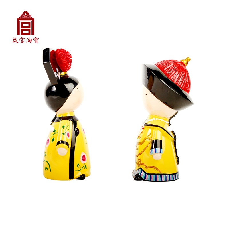 现货售完无补|故宫淘宝文创帝后存钱罐文化纪念品旅游Z礼物博物院