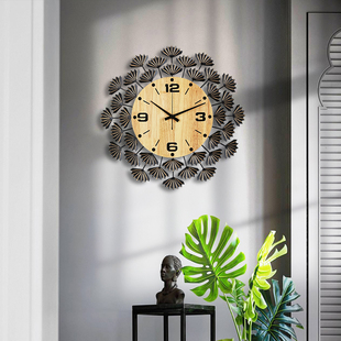 饰大气创意钟表 北欧挂钟家用个性 艺术挂表客厅卧室挂墙时钟艺术装