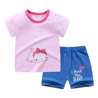 推荐2 Piece Set Baby Girl Clothes Girls Summer Clothes Set S