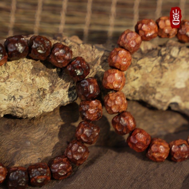 【凡喜手作】小叶紫檀18籽无相手串文玩手串,饰品/流行首饰/时尚饰品新,紫檀,淘宝优惠券,粉丝福利购,淘宝优惠卷