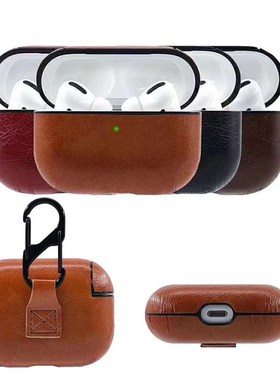PU Leather Case For AirPods Pro Case Coque Earpods Cover Fo