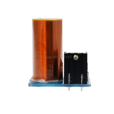 极速9 12V BD243 Mini Tesla Coil Kit Electronics DIY Parts Wi