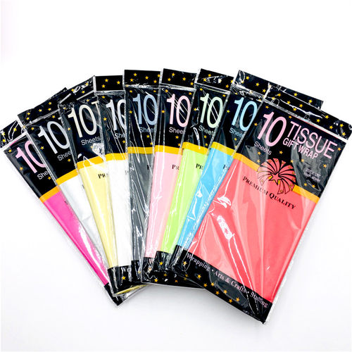 新品10 Sheeets 50*66cm Tissue Paper DIY Handmade Craft Paper