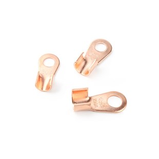 国标OT紫铜开口鼻1o00A线鼻子铜鼻子铜接头电瓶线耳铜接线鼻子端