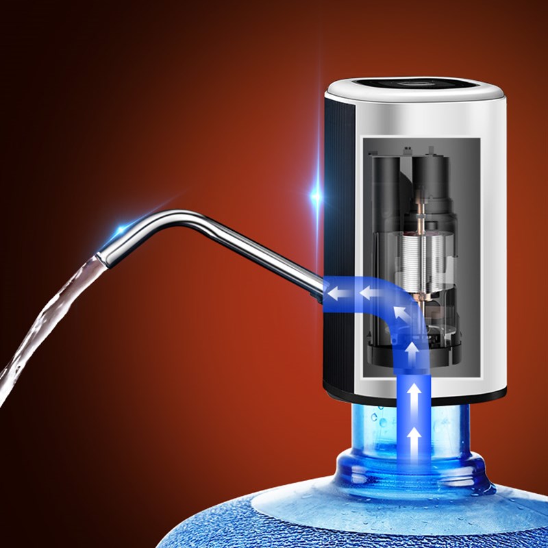 推荐电动抽水器桶装水饮用纯净水取水器大桶水自动吸水器泵压水上