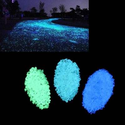 推荐Glow in the Dark Gravel Rubble Fish Tank Aquarium Park