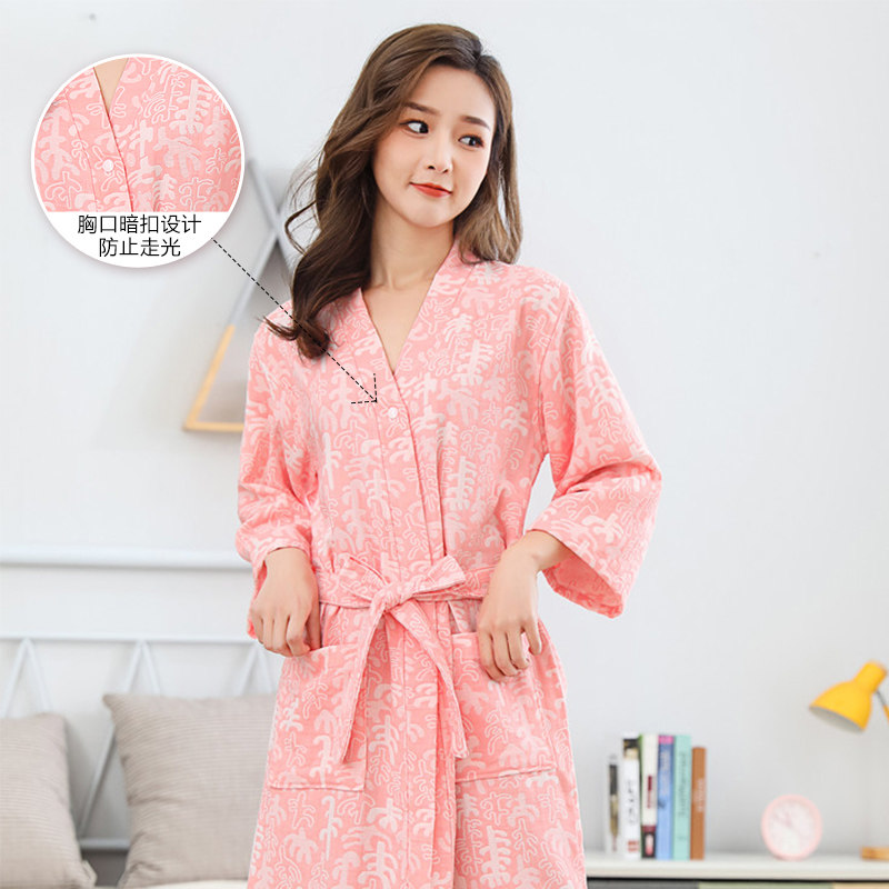 春夏女士全棉浴袍换衣睡袍两层纱布睡裙吸水速干浴衣薄款睡衣,女士内衣/男士内衣/家居服,睡袍/浴袍,淘宝优惠券,粉丝福利购,淘宝优惠卷