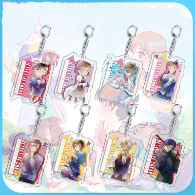 极速Detective Conan anime acrylic cute keychain comic pendan