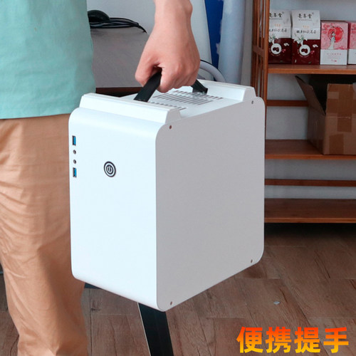 顺丰itx直插显卡matx便携带提手小机箱ATX电源sfx电源侧透小机箱
