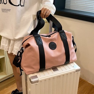 旅行包女大容量手提轻便防水行李包短途出差旅游登机待产包收纳袋