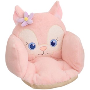 卡通可爱坐垫办公室久坐护腰靠垫靠背一体学生宿舍座椅垫屁股垫子