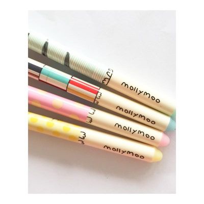 2X Kawaii Little Cat Erasable Gel Pen Rollerball Pen School