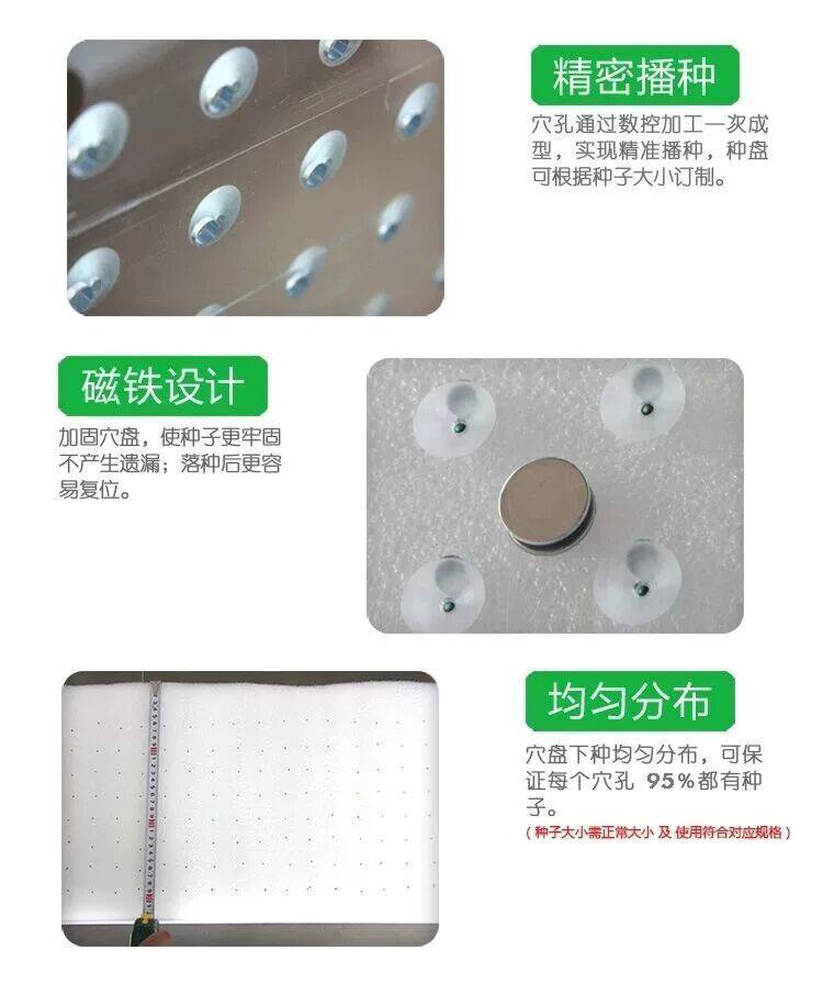 育苗盘播种器点种神器白菜甘蓝西蓝花生菜莴笋辣椒烟种菜籽播种器