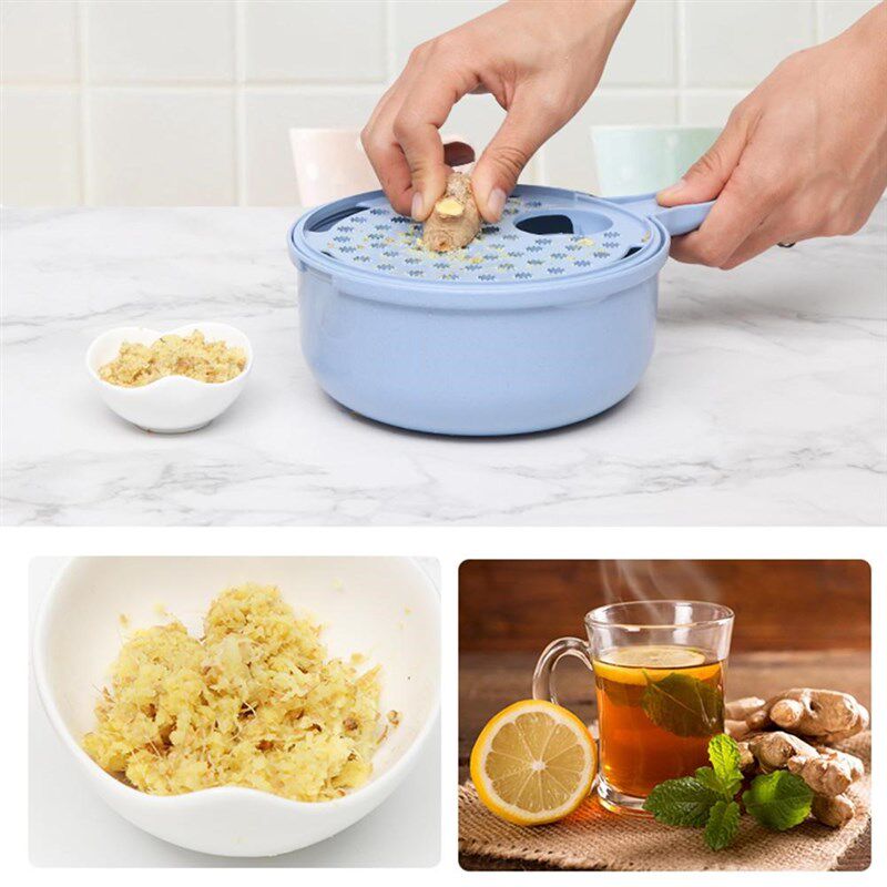 Multi-purpose Round Fruit Vegetable Cutter Potato Peeler for