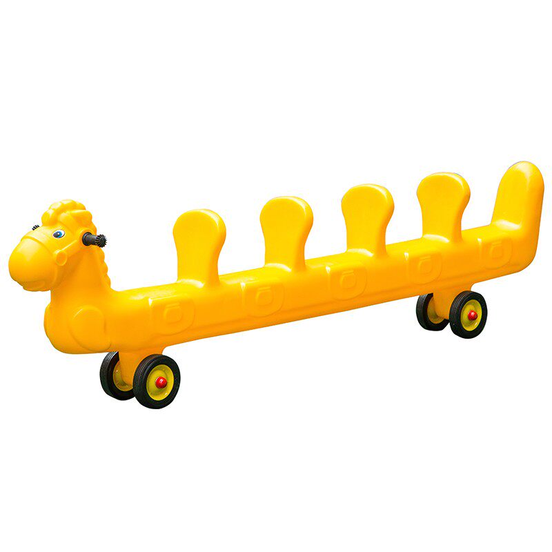 幼儿园多人协力i车户外体育器械器材趣味运动会道具旱地赛龙舟玩