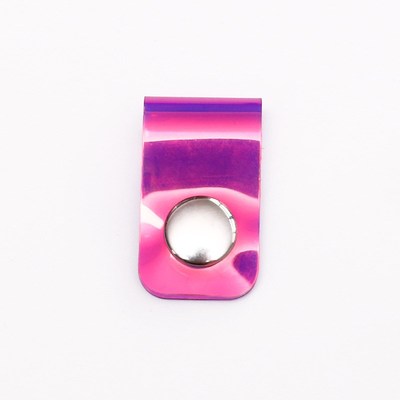 Laser Transparent Data Line Button Key Wallet Holders Porta