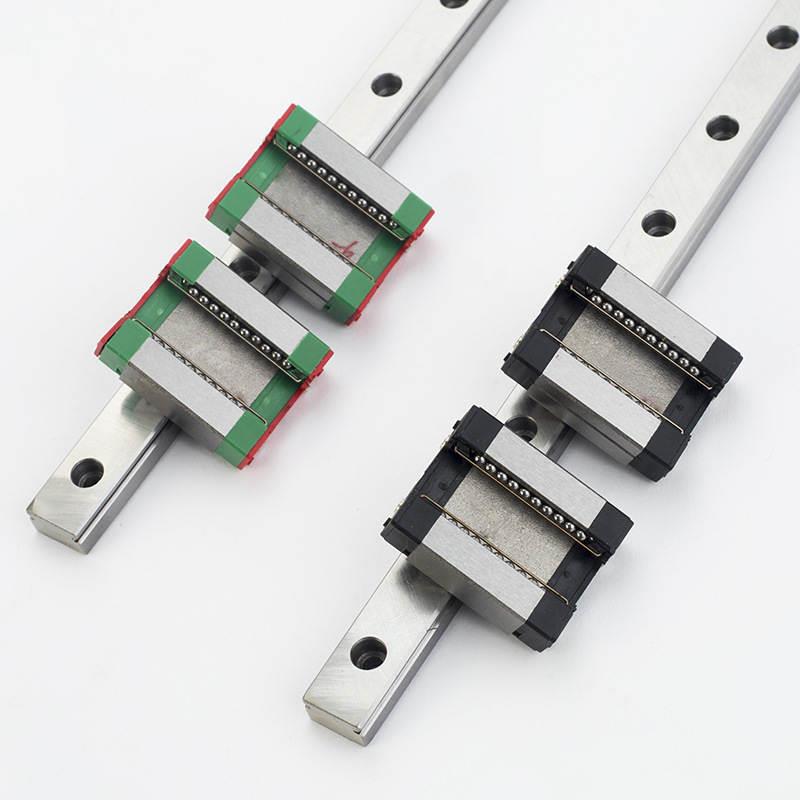国产微型直线导轨MGN15 7 9 12C MGW加宽不锈钢滑块 加长型滑轨道