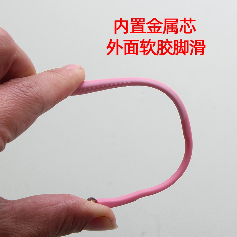 儿童眼镜支架脚金属单凸牙1.2硅胶眼镜腿近视眼镜防滑配件通常用