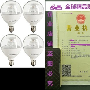 Energy 6PK E12 推荐 LED Dimmable Sunlite G16.5 27K