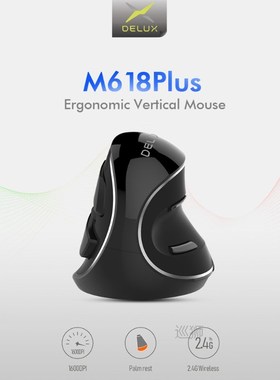 M618 PLUS Vertical Mouse Gaming Wired Ergonomics Mice Wirele