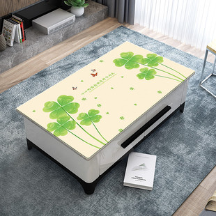 网红茶几垫桌垫pvc防水防油防烫免洗家用长方形客厅茶几桌布加厚