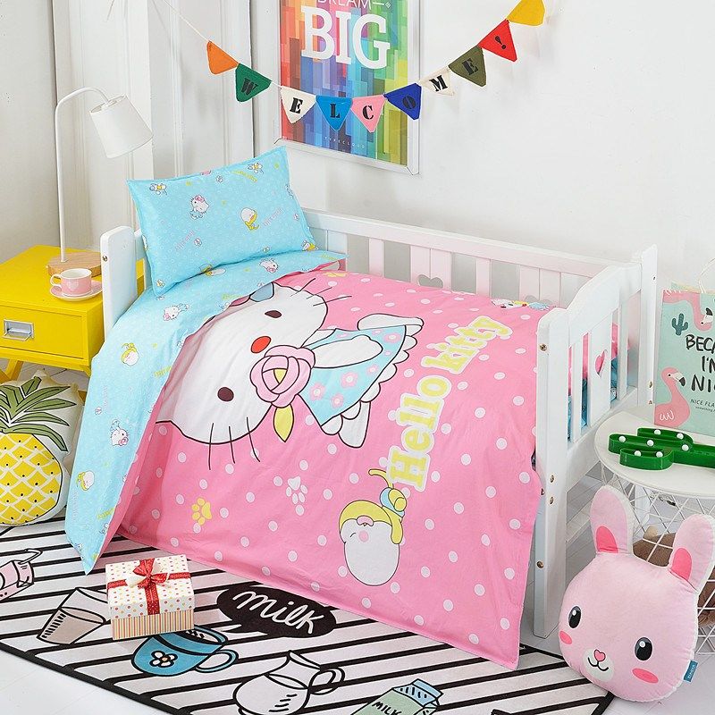 入园床品幼儿园午睡三件套棉花被芯全棉儿童学校卡通被子六件,婴童用品,婴童多件套,淘宝优惠券,粉丝福利购,淘宝优惠卷