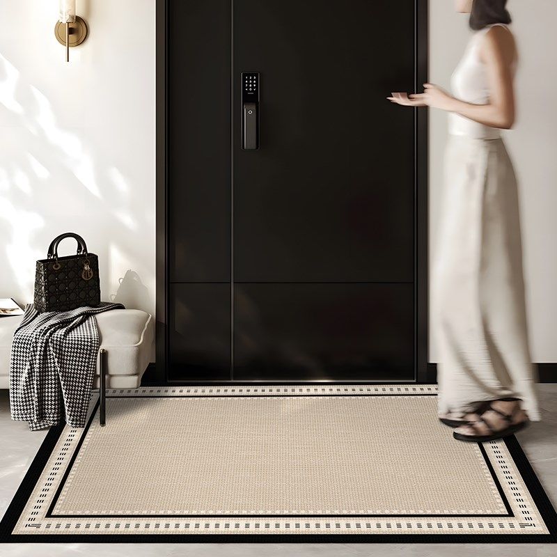 高级入户门地垫门口地毯门垫家用脚垫可裁剪客厅防滑进门免洗新款,居家布艺,入户地垫,淘宝优惠券,粉丝福利购,淘宝优惠卷