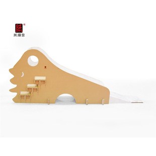 纸辉家瓦楞纸板纸滑梯儿童室内滑梯多种儿童纸板玩具定制纸独木桥