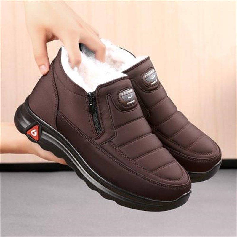 冬季棉鞋男高帮鞋加m绒加厚防滑保暖爸爸棉靴软底大棉老人防水棉,流行男鞋,棉鞋,淘宝优惠券,粉丝福利购,淘宝优惠卷