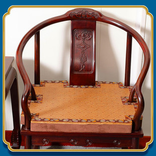 红木沙发坐垫棕垫椅子垫屁垫硬办公室久坐冬夏两用餐椅圈椅太师椅