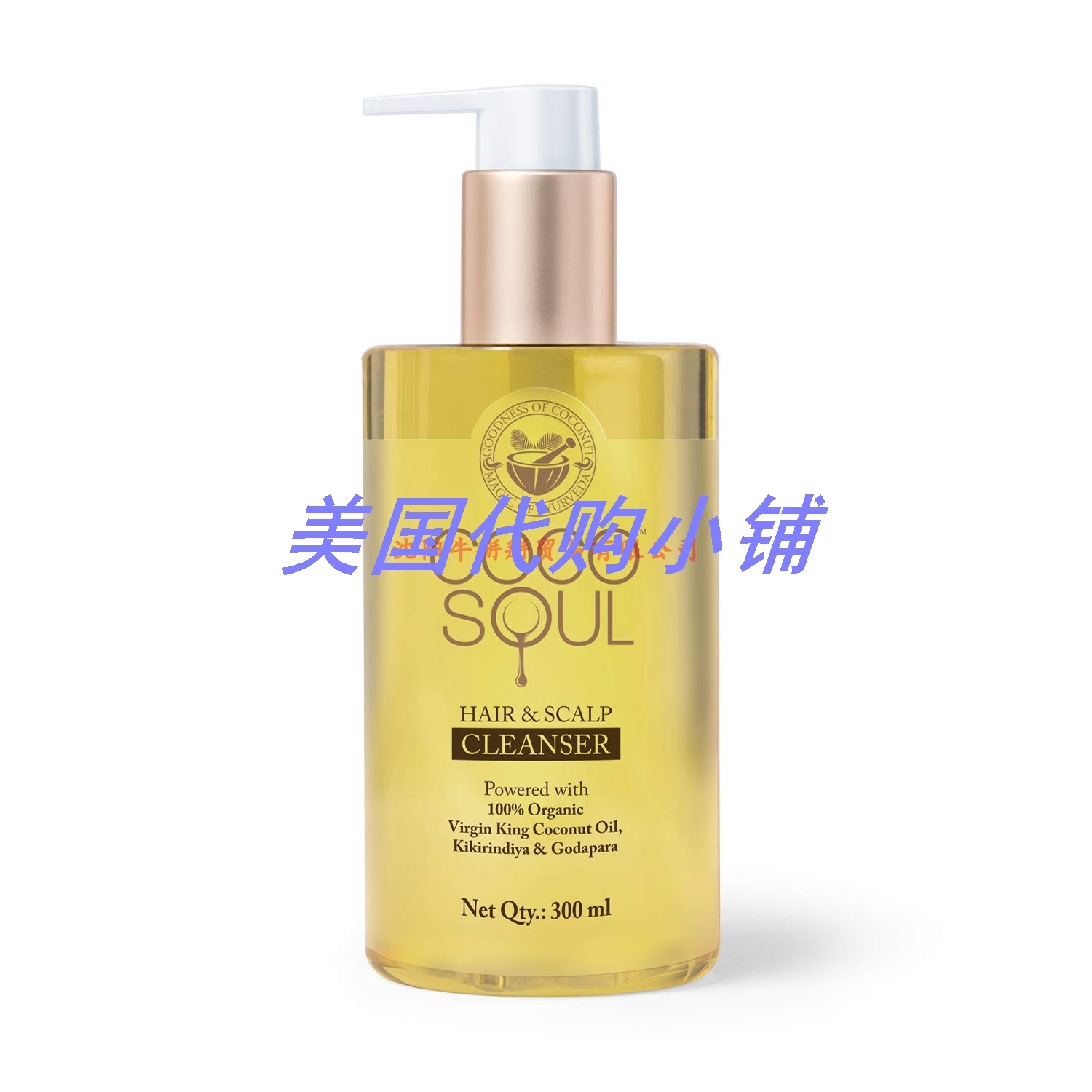 速发Coco Soul Ayurvedic - Coconut Shampoo, Hair - Scalp Clea