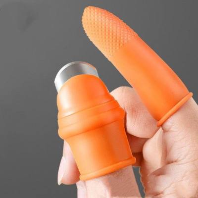 推荐Silicone Thumb Knife Finger Protector Gears Cutting