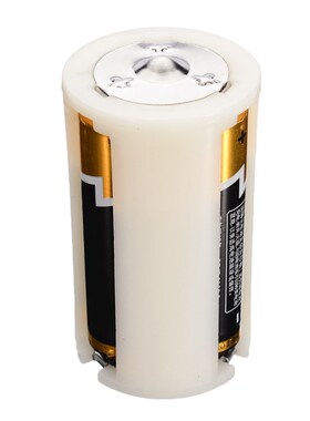 4pcs New Arrival Battery Box 3x AA to D Size Battery Adapter