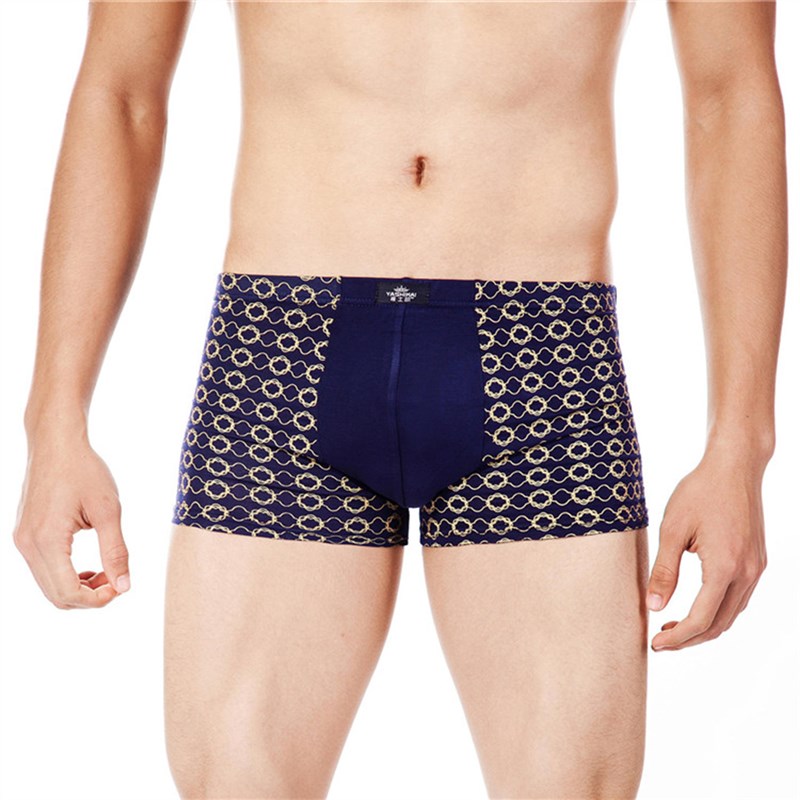 推荐Fashion Underwear Men Boxers Sexy Men Boxer Soft Breatha