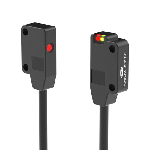 超薄型光电感应开关反射EX-14A对射EX-11EB正面侧面检测E3T-FD11
