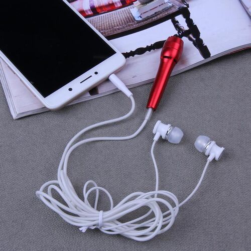 ALLOYSEED Wired Earphone with Microphone 3.5mm Wired Mini Ce